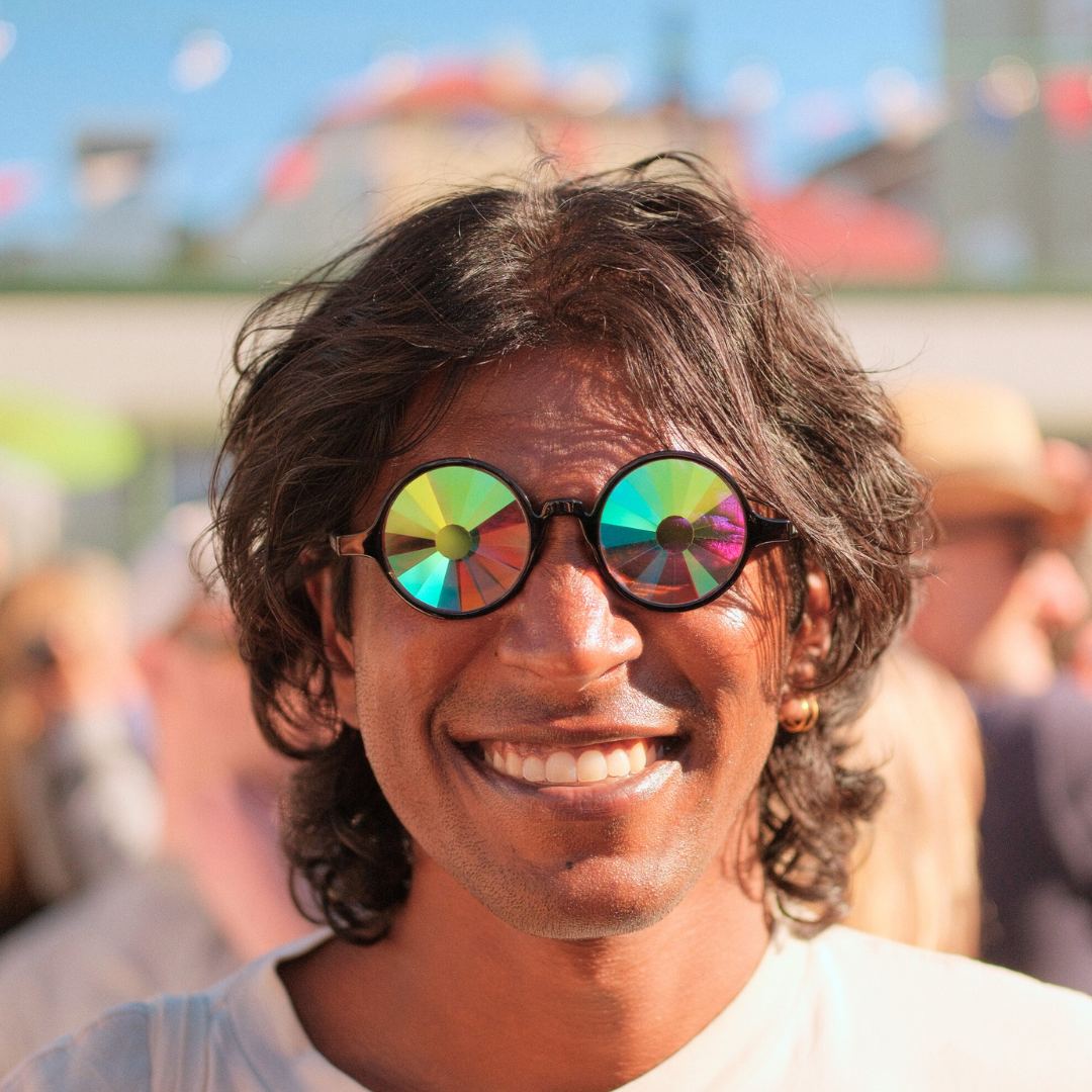 (NEW) Wormhole Kaleidoscope Glasses