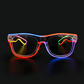 Multicolour EL Glasses by Ravewear New Zealand rave accessories and festival wear