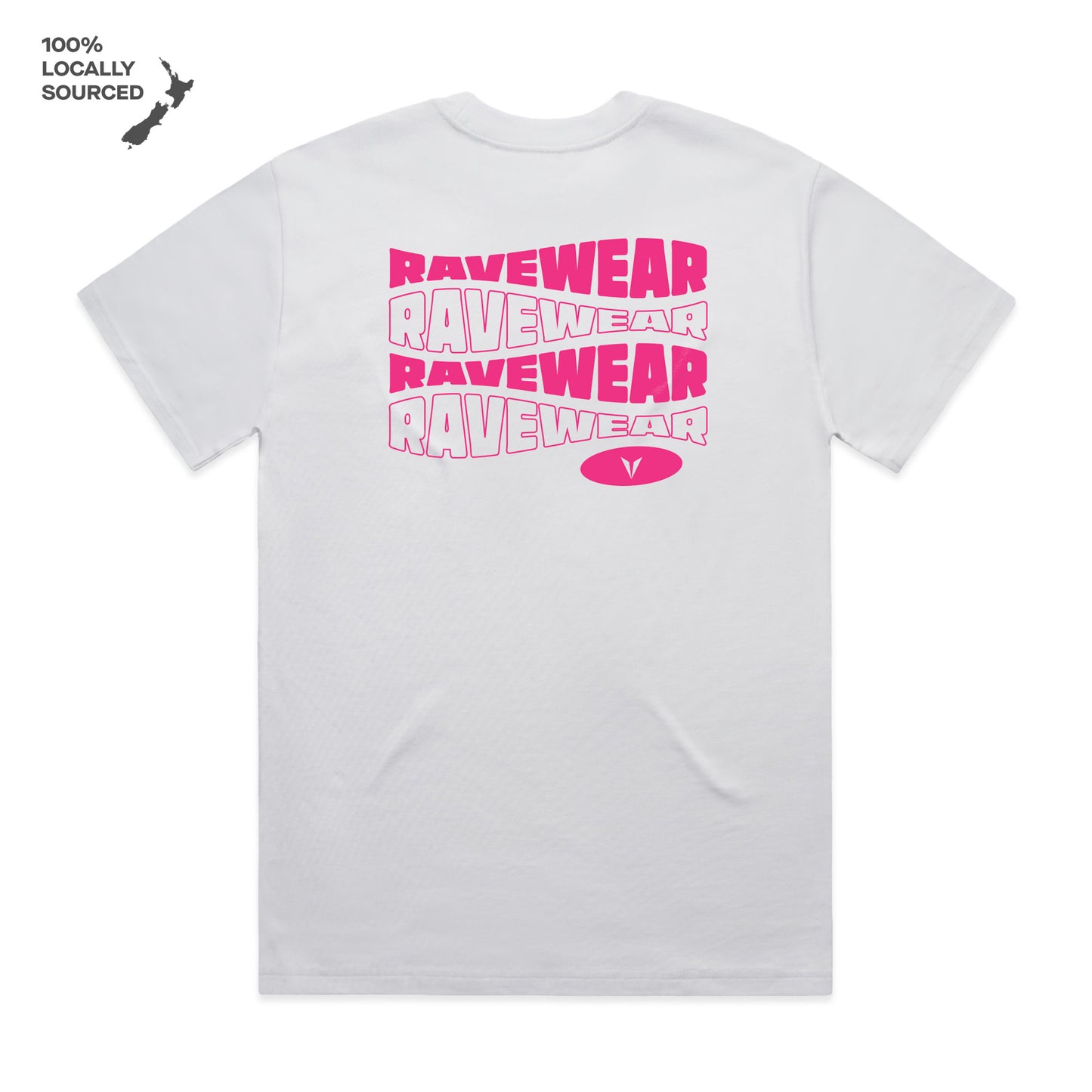 Pink Waves Box Tee