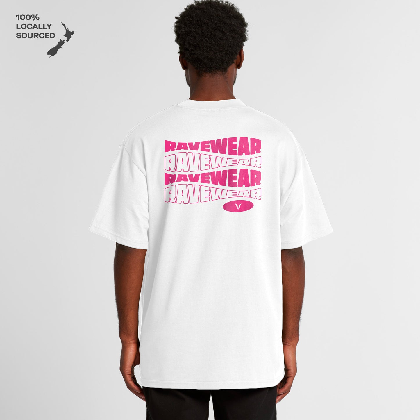 Pink Waves Box Tee