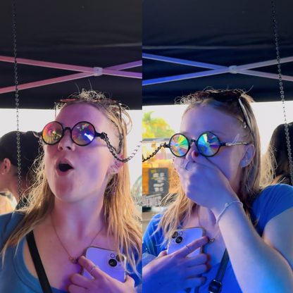 (NEW) Wormhole Kaleidoscope Glasses