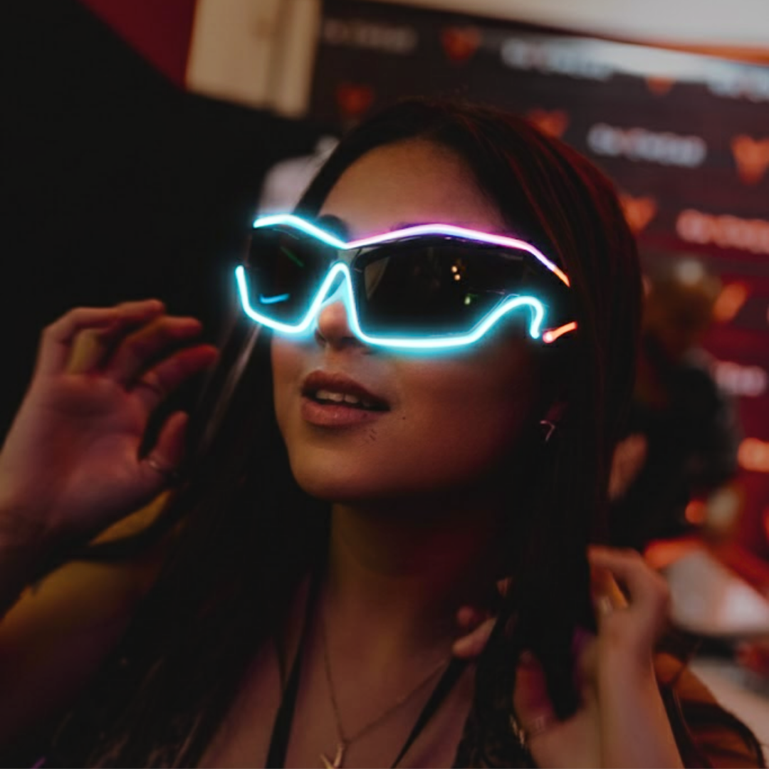 (NEW) Neon Surge Light-Up Glasses