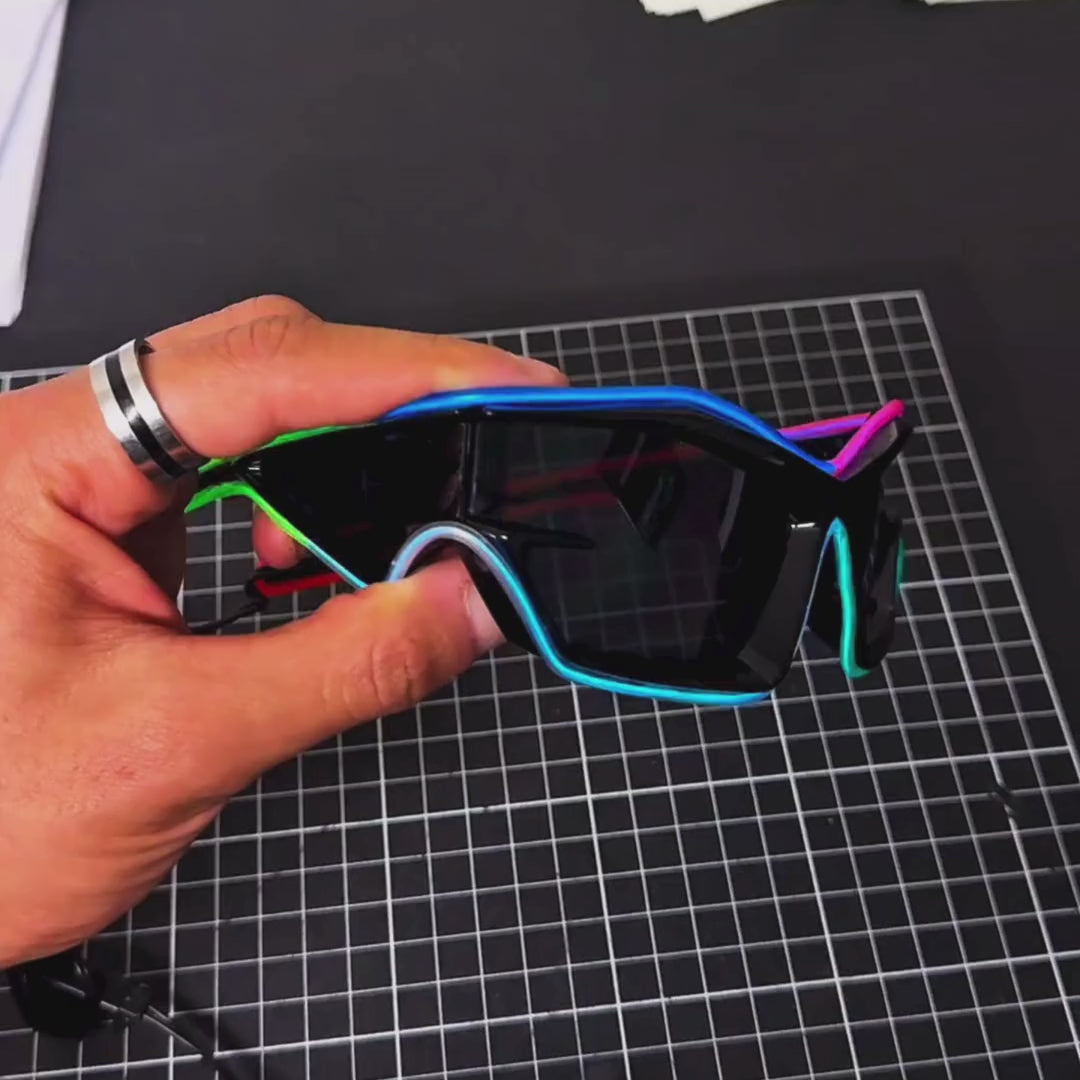 (NEW) Neon Surge Light-Up Glasses