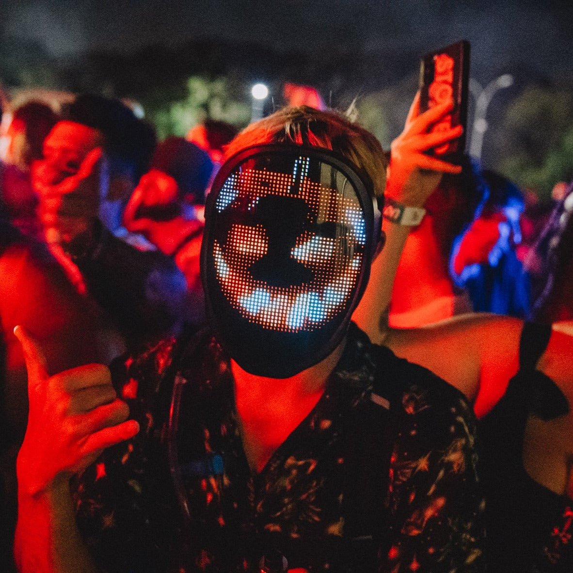 Tron Mask (With App) - Ravewear