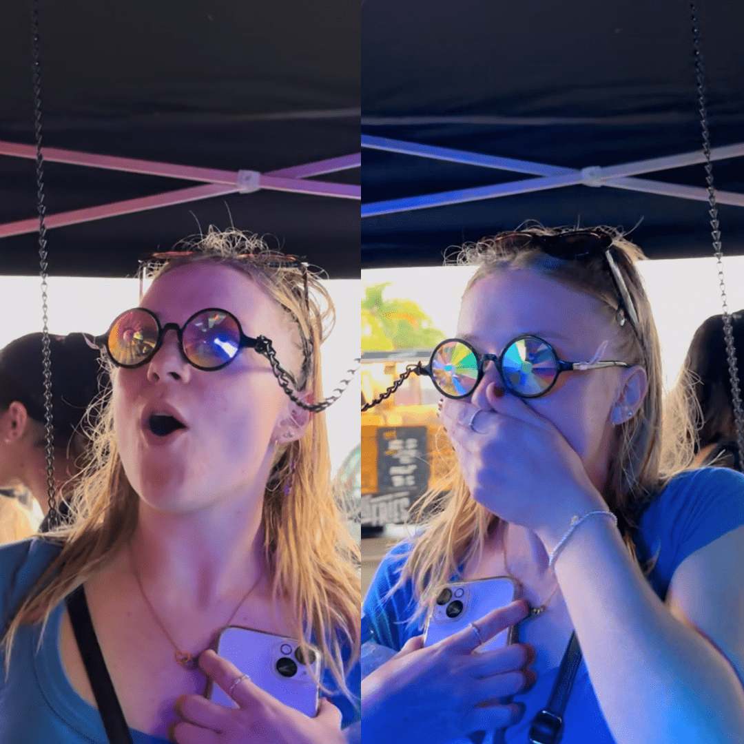 Wormhole Kaleidoscope Glasses - Ravewear