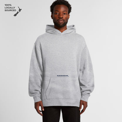Displacement Hood White Marle