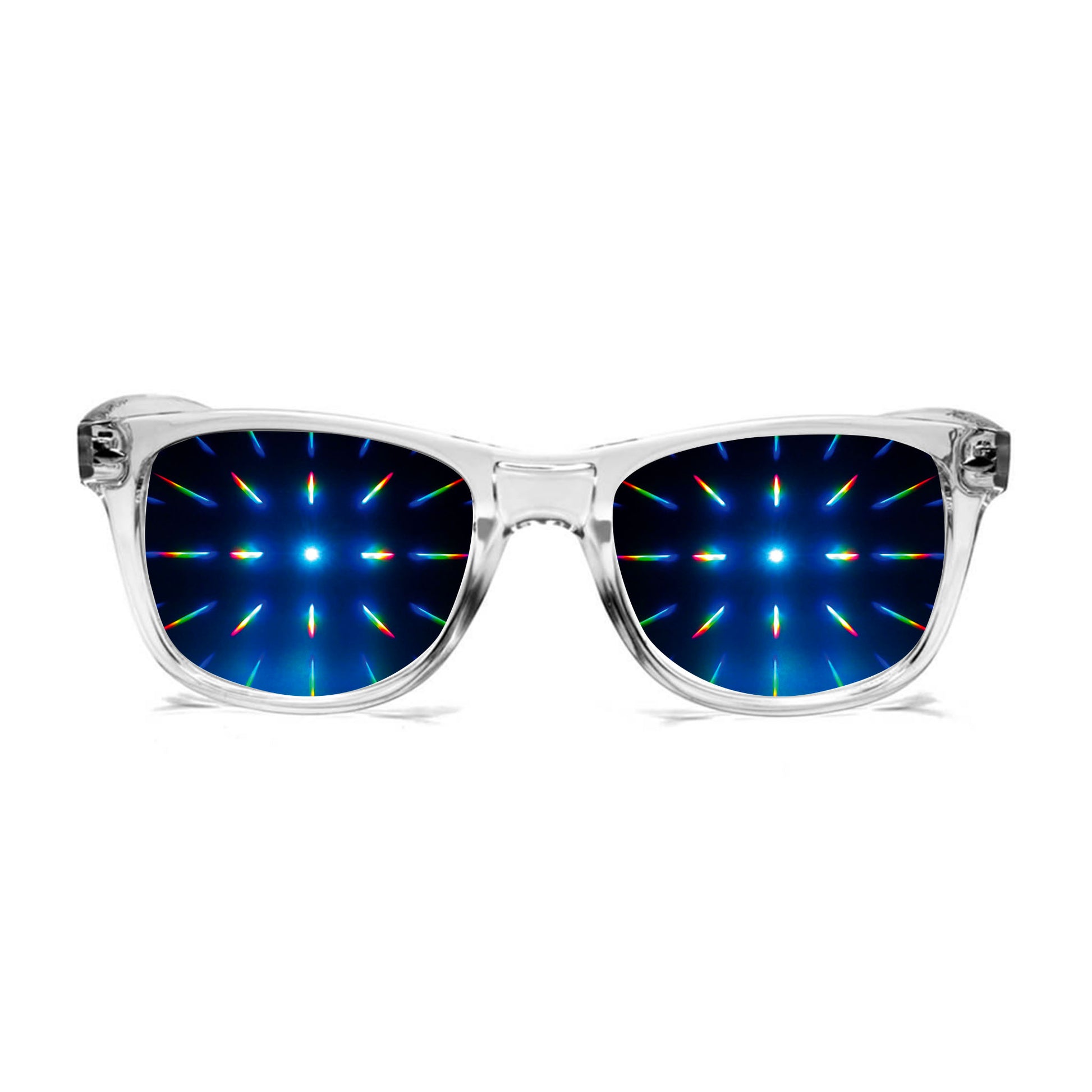 Prism Round Clear Full Rim Eyeglasses