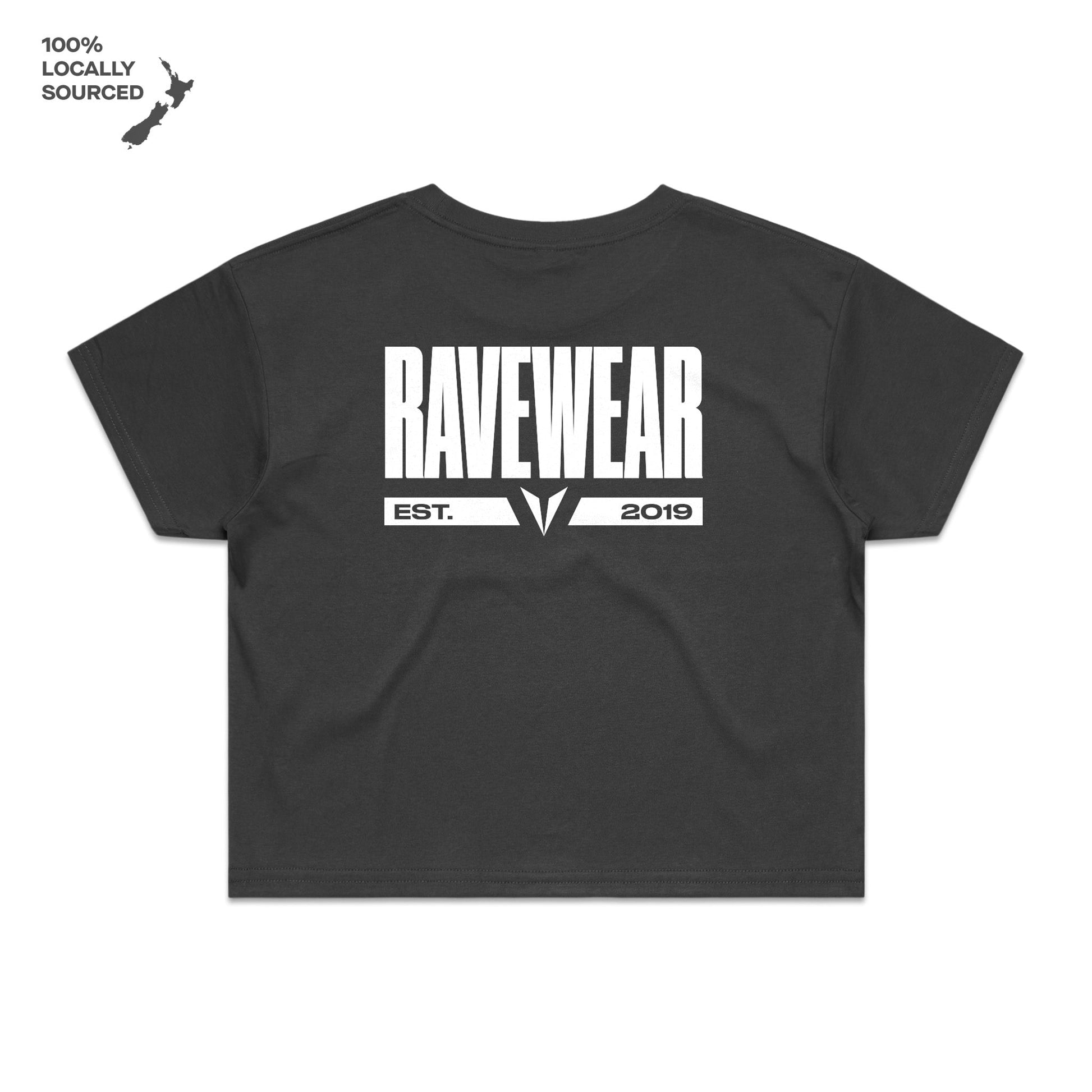Block Crop Tee - Ravewear