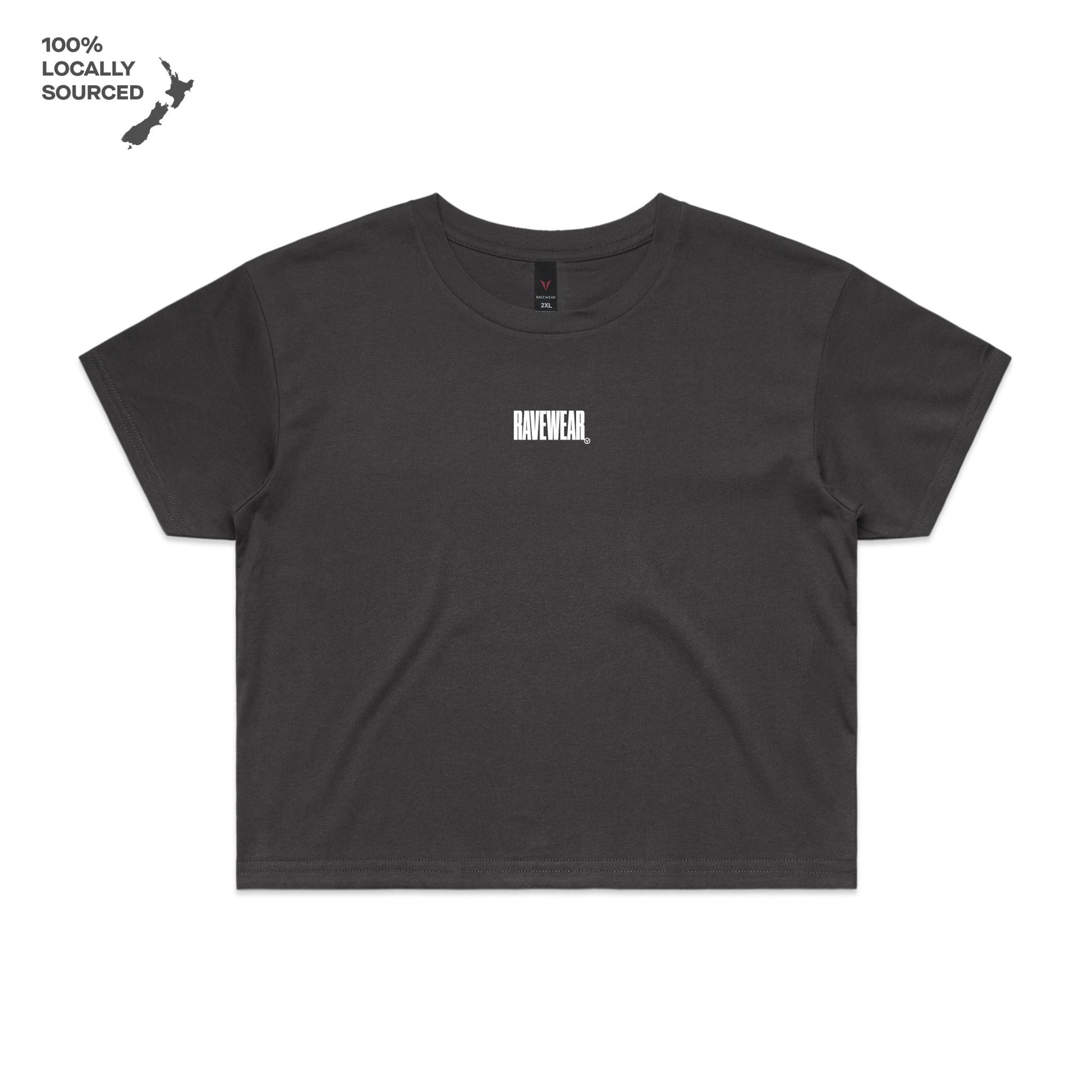 Block Crop Tee - Ravewear