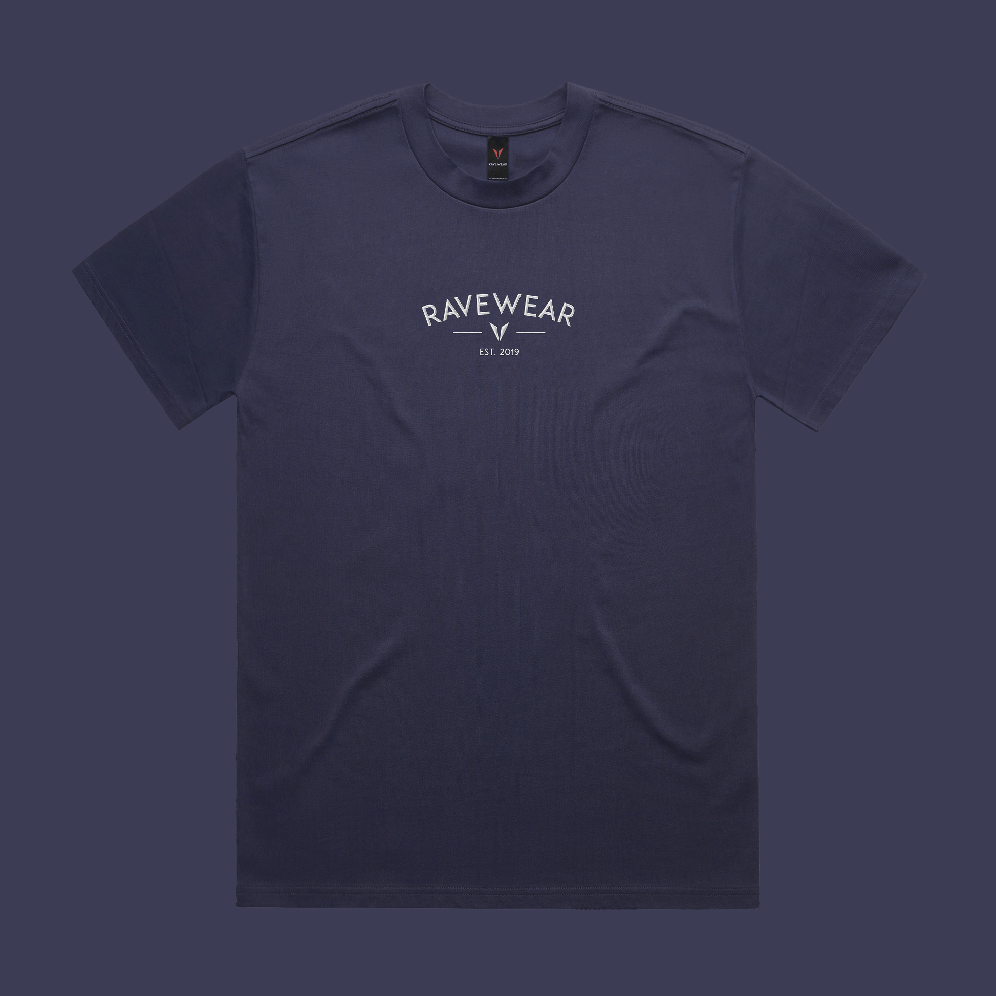 Embroidered Box Tee - Ravewear