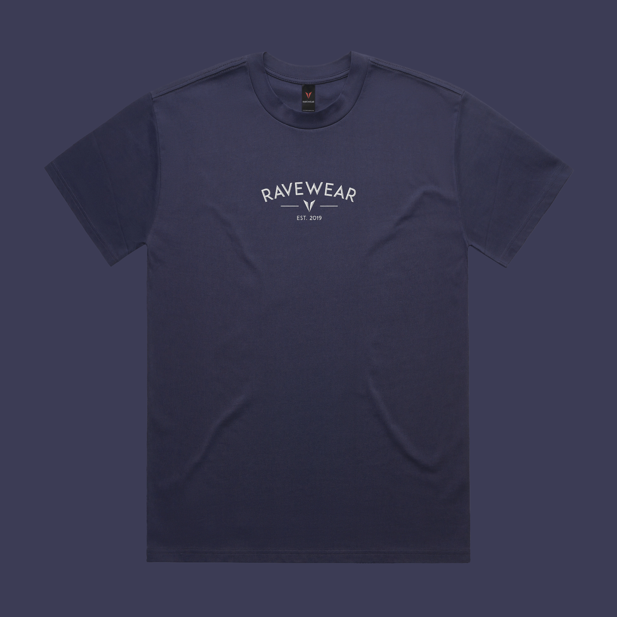 Embroidered Box Tee - Ravewear