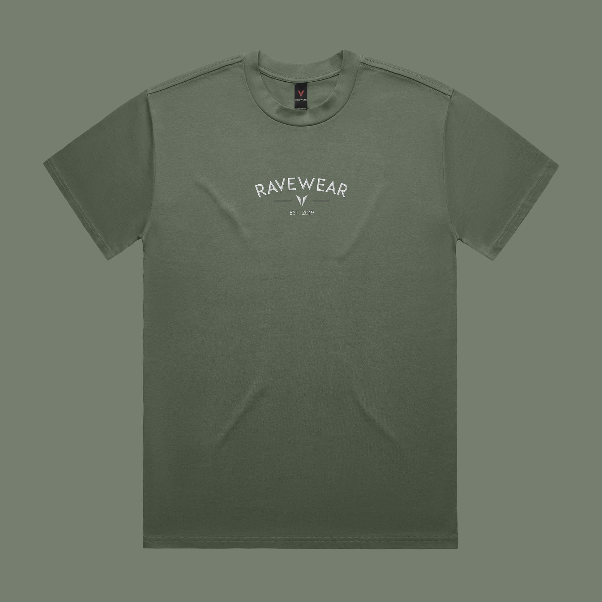 Embroidered Box Tee - Ravewear