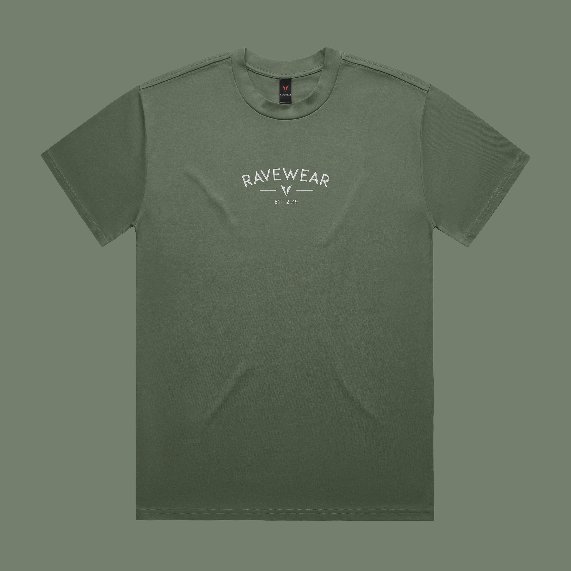 Embroidered Box Tee - Ravewear